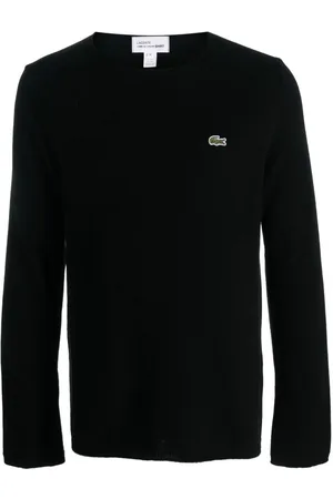 Comme des Garçons Suéter de lana tejido en intarsia de COMME DES GARÇONS SHIRT x Lacoste