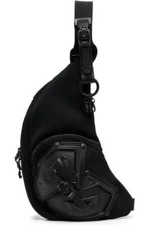 JUNYA WATANABE Mochila tipo mensajero con detalles de apliques
