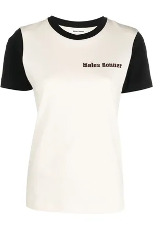 WALES BONNER Playera con logo bordado