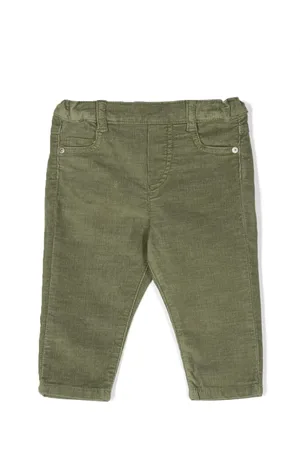 Tartine Et Chocolat Pantalones stretch con parche del logo