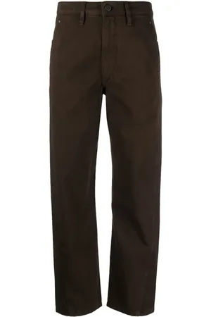 LEMAIRE Pantalones rectos con tiro alto