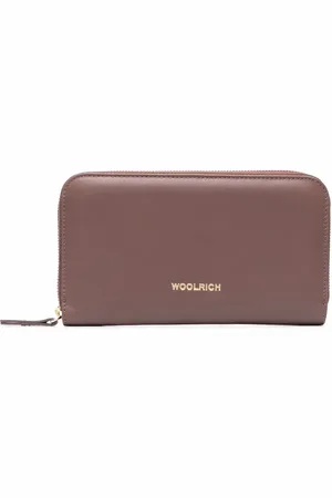 Woolrich Cartera con logo y cierre