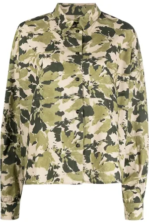 Woolrich Camisa Wilderness con motivo militar