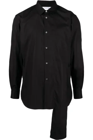 Comme des Garçons Camisa con dobladillo asimétrico