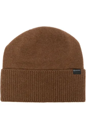 Woolrich Gorro de cachemira tejido de canalé