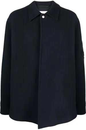 Jil Sander Sobrecamisa con logo en jacquard