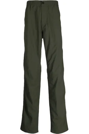 Maison Kitsuné Pantalones rectos con pretina elástica
