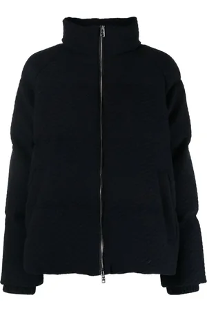 Woolrich Chamarra capitonada con cuello de tortuga