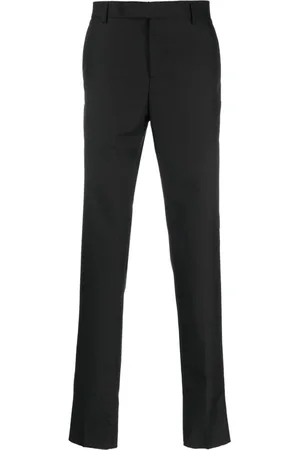 LARDINI Pantalones de vestir con tiro medio