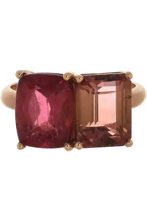Irene Neuwirth Anillo de coctel One-Of-A-Kind en oro rosa de 18kt con turmalina