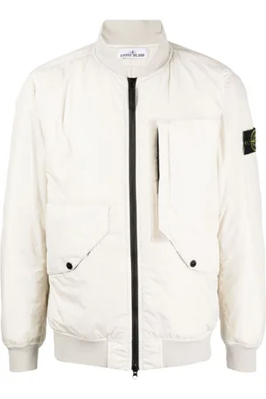 Stone Island Chamarra bomber con distintivo Compass