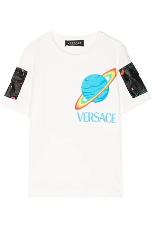 VERSACE Playera con logo estampado