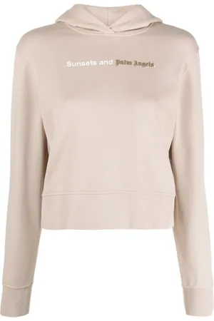 Palm Angels Hoodie con logo estampado