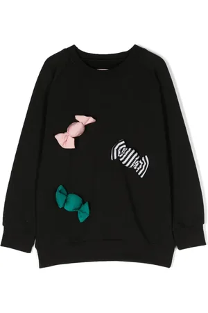 Wauw Capow by Bangbang Sudadera con detalle de apliques
