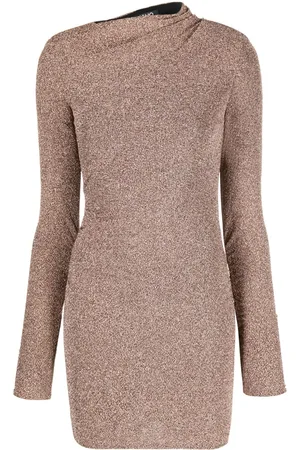 Liu Jo Vestido corto con cuello asimétrico