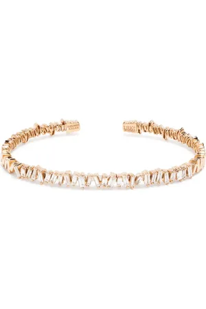 Suzanne Kalan Brazalete Fireworks en oro rosa de 18kt con diamante