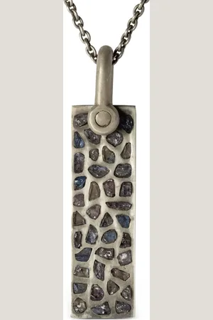 PARTS OF FOUR Collar Plate en plata de ley