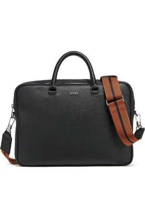Ermenegildo Zegna Maletín Edgy con letras del logo