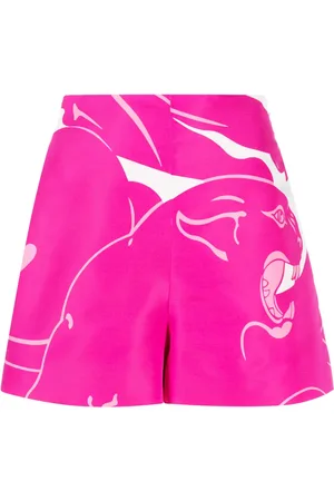 VALENTINO GARAVANI Shorts Faille Panther