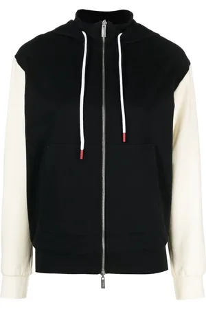 Kiton Hoodie stretch con cordones en la pretina
