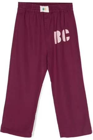 Bobo Choses Pantalones rectos con logo estampado