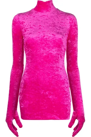 Vetements Vestido corto con mangas farol