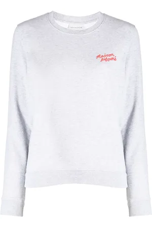 Maison Kitsuné Sudadera con logo bordado