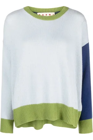 Marni Suéter con paneles y diseño color block