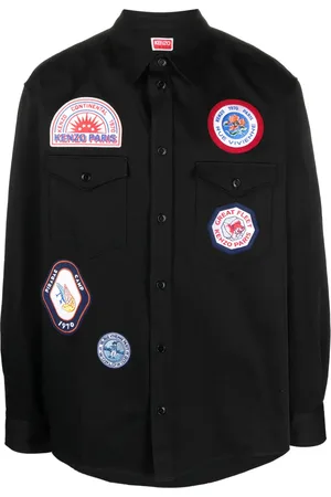 Kenzo Camisa con aplique del logo