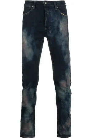 KSUBI Jeans slim con efecto blanqueado