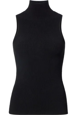Proenza Schouler Top tejido de canalé Matte