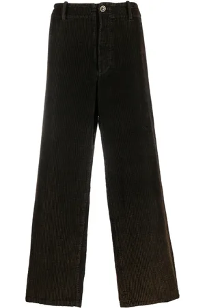 UMA WANG Pantalones de pana anchos
