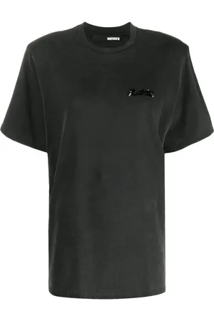 ROTATE Playera con detalles de lentejuelas y logo
