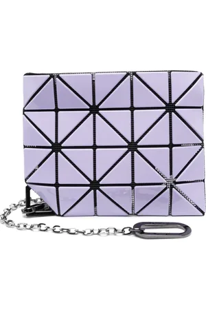 Issey Miyake Cartera con paneles geométricos