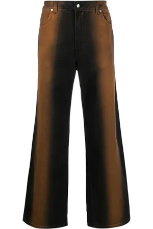 ECKHAUS LATTA Jeans anchos con efecto blanqueado