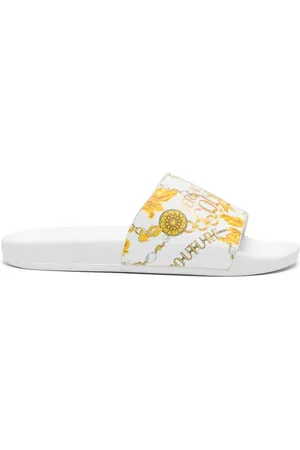 VERSACE Flip flops con motivo barroco