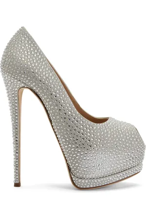 Giuseppe Zanotti Zapatillas Sharon con detalles de strass y tacón de 140mm