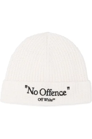 OFF-WHITE Gorro con logo bordado