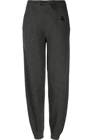 Marant Etoile Pantalones tejidos Kira con cordones en la pretina