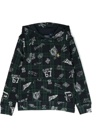 Ralph Lauren Hoodie con estampado gráfico