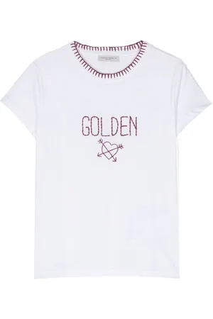 Golden Goose Playera con logo bordado