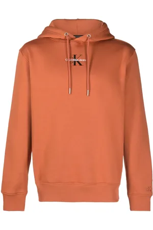 Calvin Klein Hoodie Monologo con logo estampado