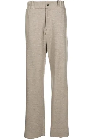 Lanvin Pantalones rectos con tiro alto