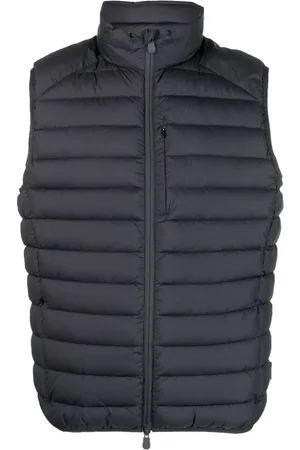 save the duck Chaleco capitonado con cuello alto