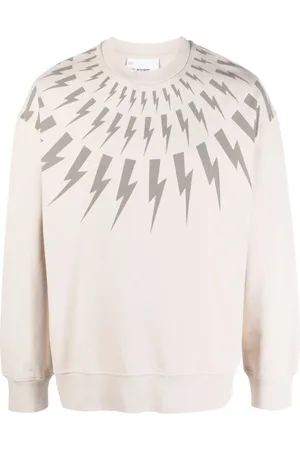 Neil Barrett Sudadera con motivo Thunderbolt