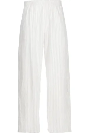 CRAIG GREEN Pantalones rectos con rayas estampadas