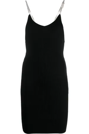 GCDS Vestido corto con detalles de strass
