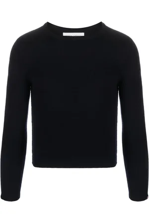 EXTREME CASHMERE Suéter de tejido fino corto