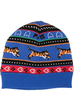 Kenzo Gorro tejido con motivo en intarsia