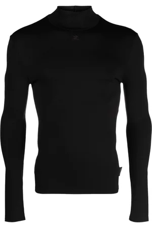Courrèges Playera stretch con logo bordado